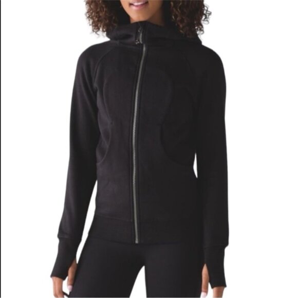 lululemon athletica Sweaters - Lululemon Black Scuba Sweater